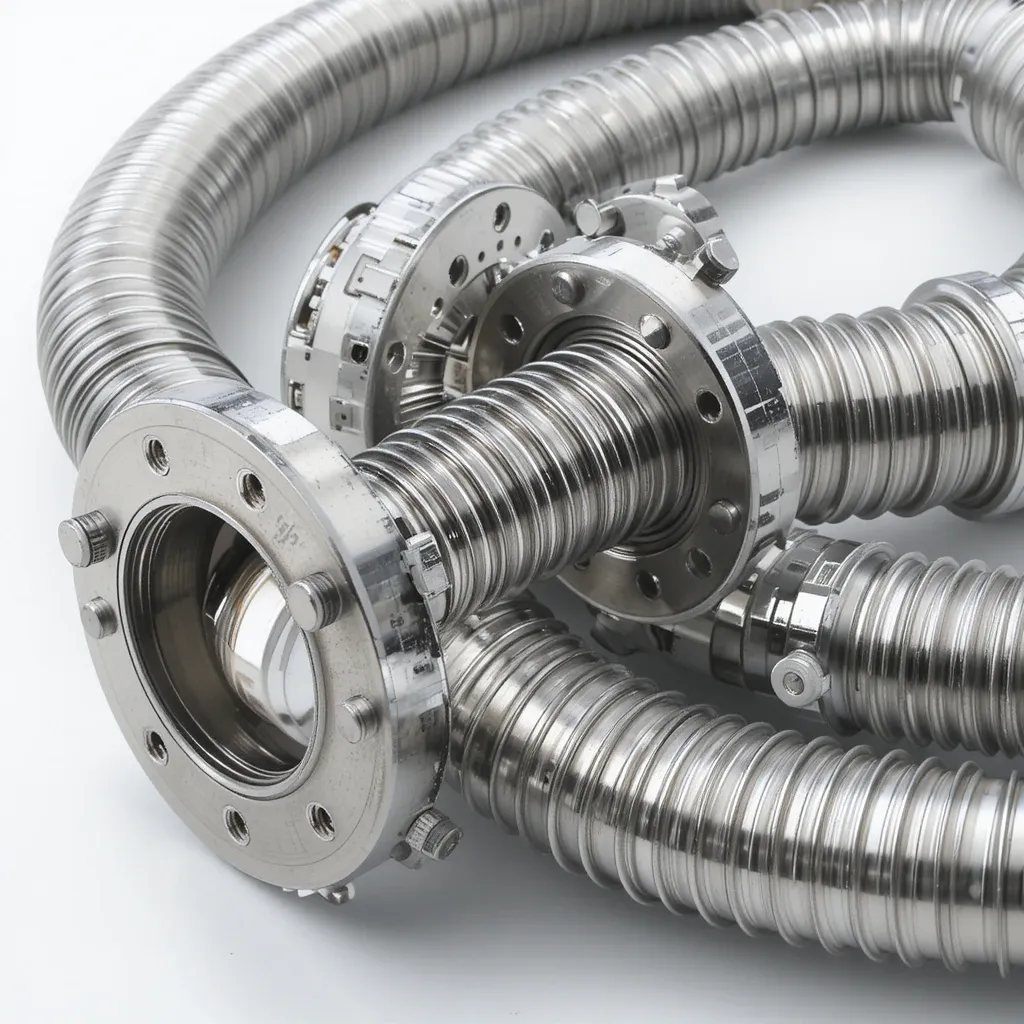 Página de produto: Tubo Flexível Inox Flangeado
