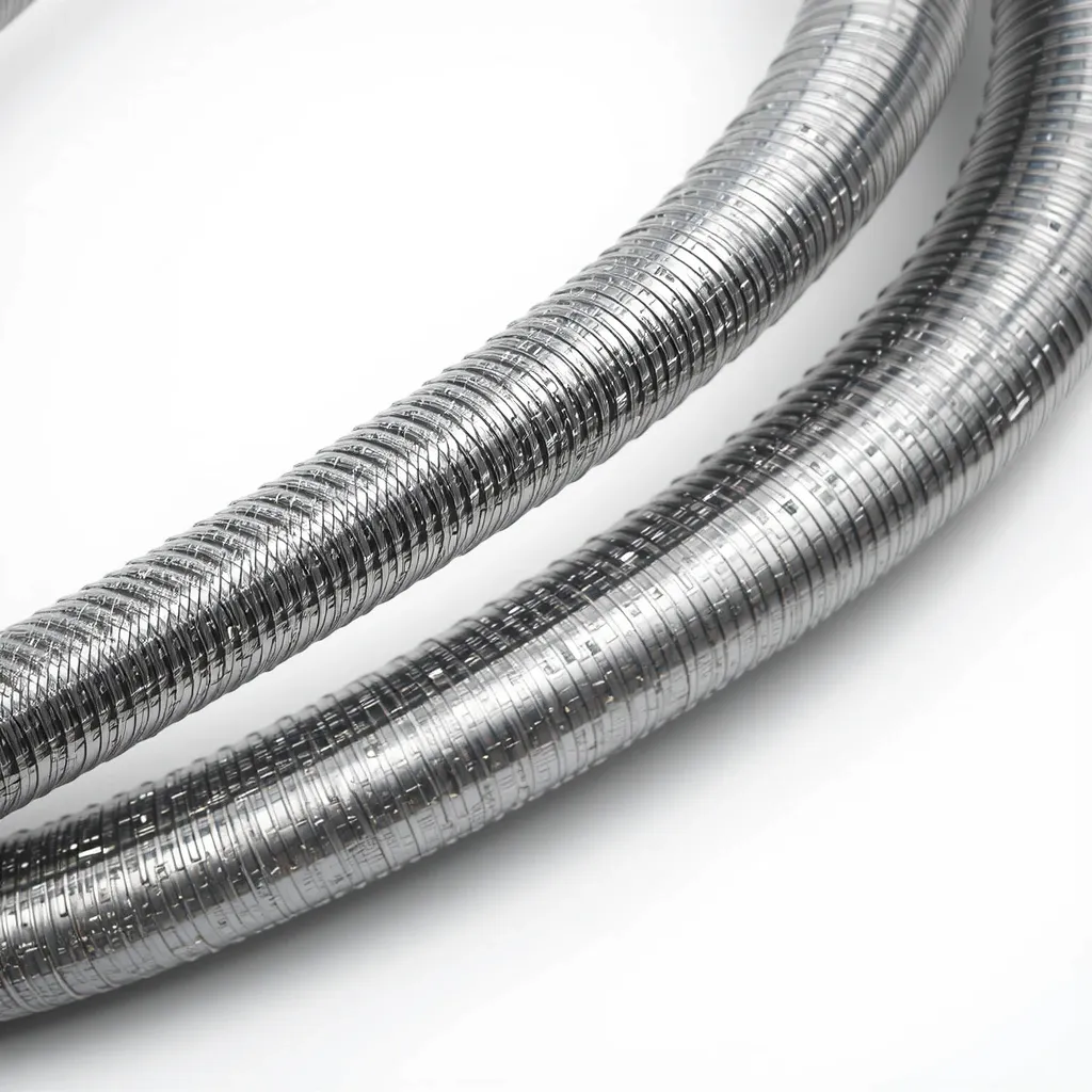 Página de produto: Tubo Metálico Flexível em Aço Inox