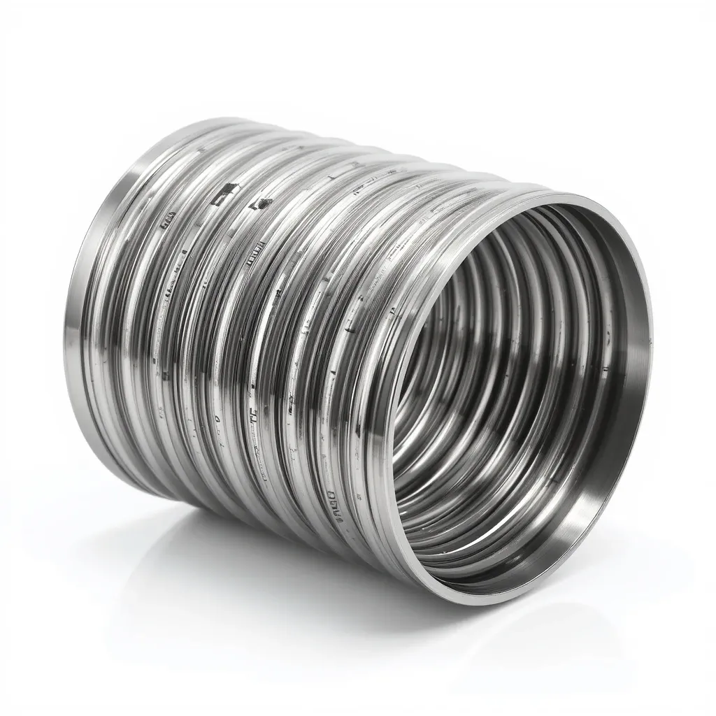 Página de produto: Tubo Sanfonado Inox