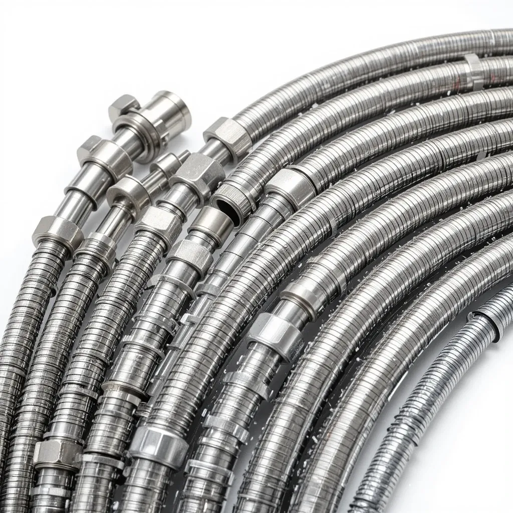 Página de produto: Tubos Flexíveis Inox